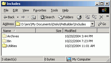 Anything in your "custom" folder will be in the root of the CDROM