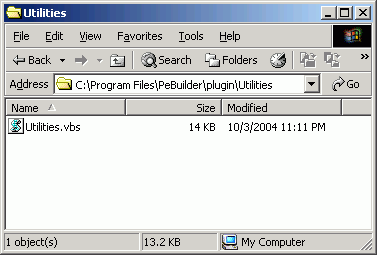 The name you give the VBS file is the name your plugin will have
