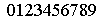 Click to download a counter with this font